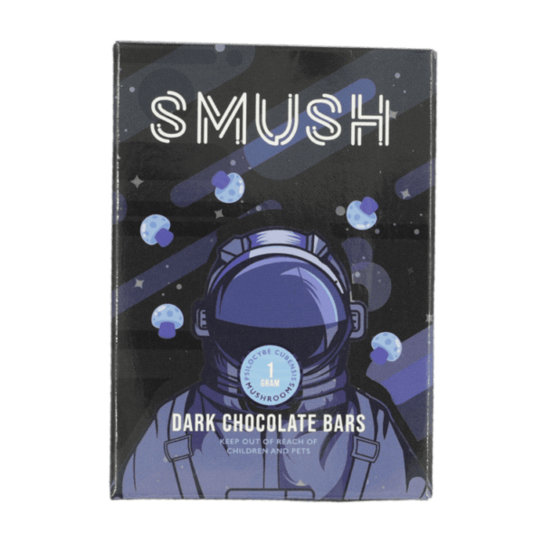 SMUSH - Dark Chocolate Bar | Microdosing Mushrooms Canada