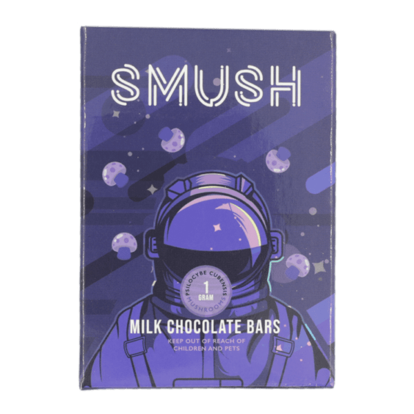 SMUSH - Milk Chocolate Bar | Microdosing Mushrooms Canada