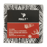 Psilly - Dark Chocolate Bar - Salty Chili & Cinnamon | Microdosing Mushrooms Canada