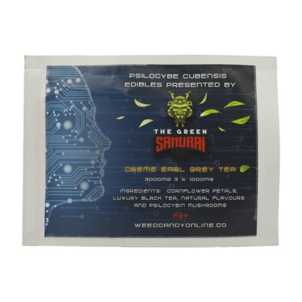 The Green Samurai - Creme Earl Grey Tea - 3000mg | Microdosing Mushrooms Canada