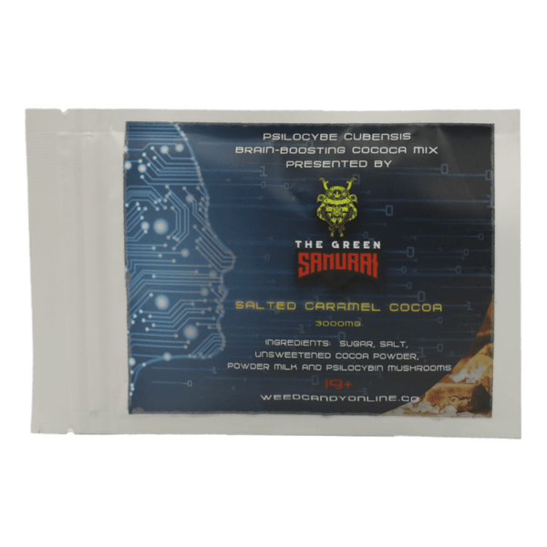 The Green Samurai - Salted Caramel Cocoa - 1g or 3g | Microdosing Mushrooms Canada