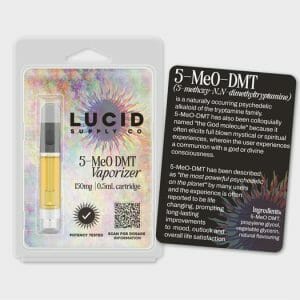 Lucid Supply Co. - 5-MeO DMT Vaporizer - 150mg/0.5mL cartridge | Microdosing Mushrooms Canada