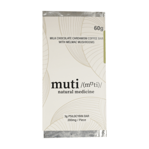 Muti - Milk Chocolate Cardamom Coffee bar – 3000mg | Microdosing Mushrooms Canada