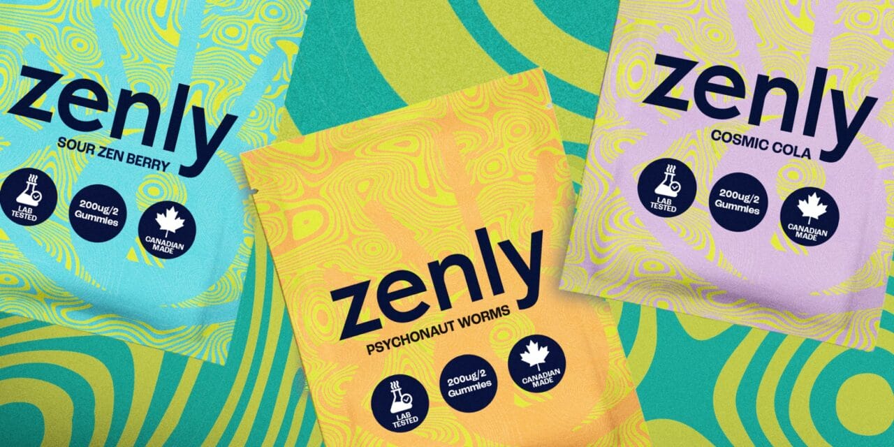 Zenly - LSD Gel Tabs - 600ug (100ug per tab) | Microdosing Mushrooms Canada